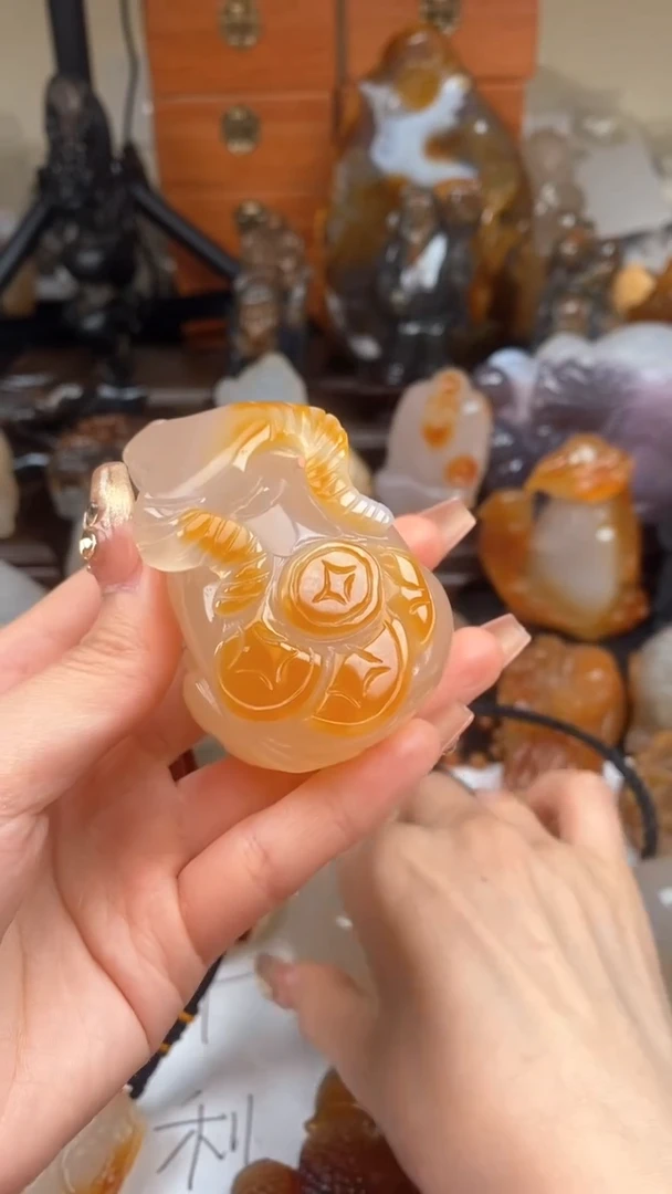 【闪购商品】玛瑙/玉髓颈饰未镶嵌AA