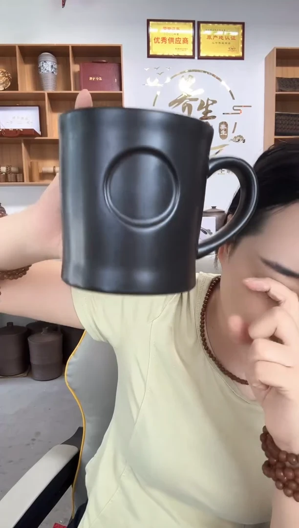 无非金属加大加厚手柄杯