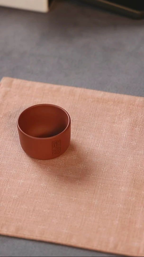 紫砂杯清水泥欢喜小杯福利品