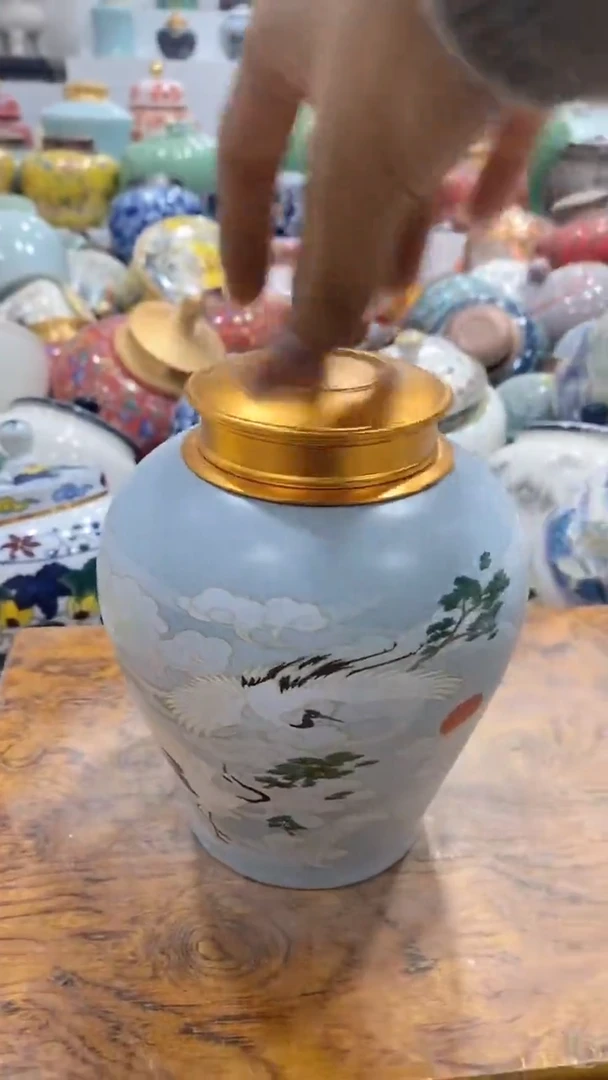 摆件茶叶罐密封罐储存罐