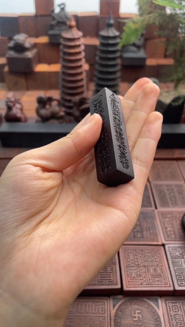 枣木玉化小天蓬尺吊坠