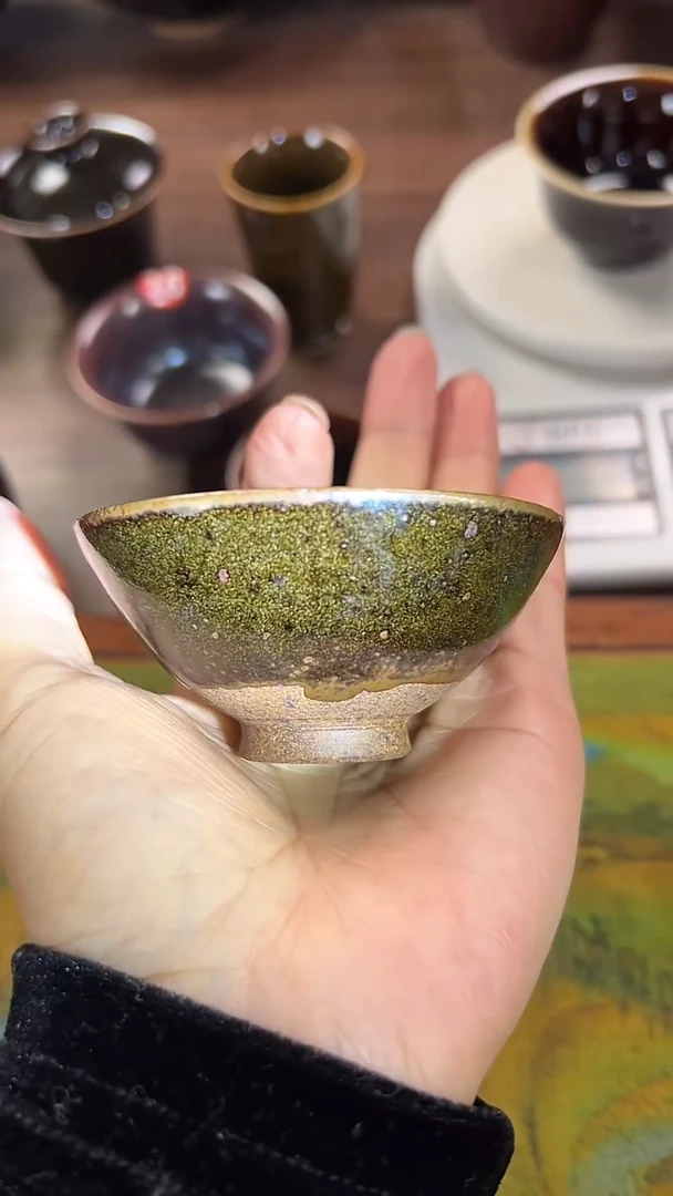 原矿釉煤窑烧制的主人杯