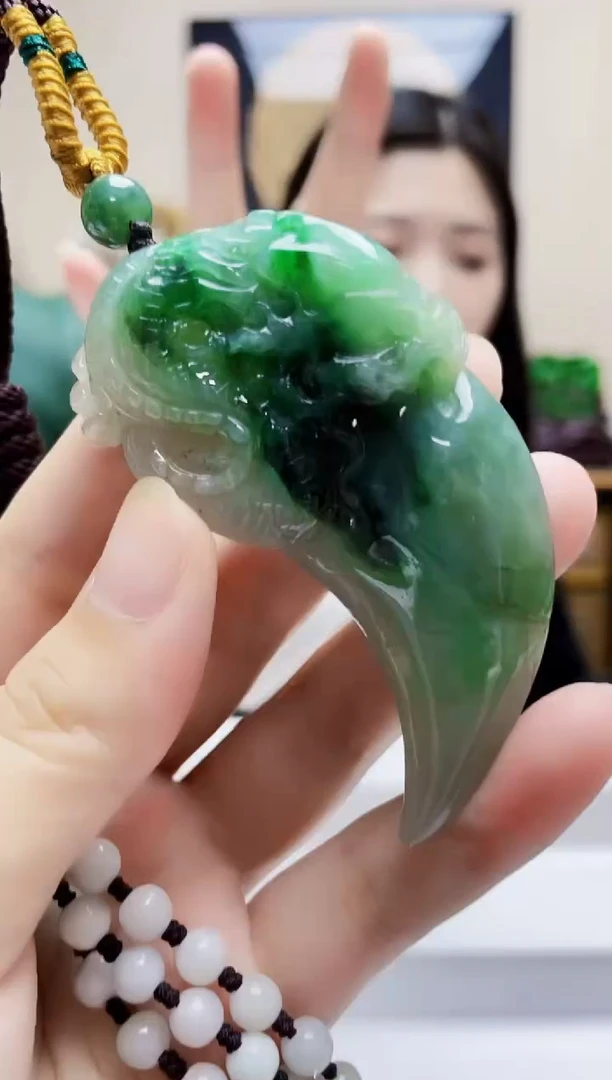 未镶嵌定制翡翠吊坠47