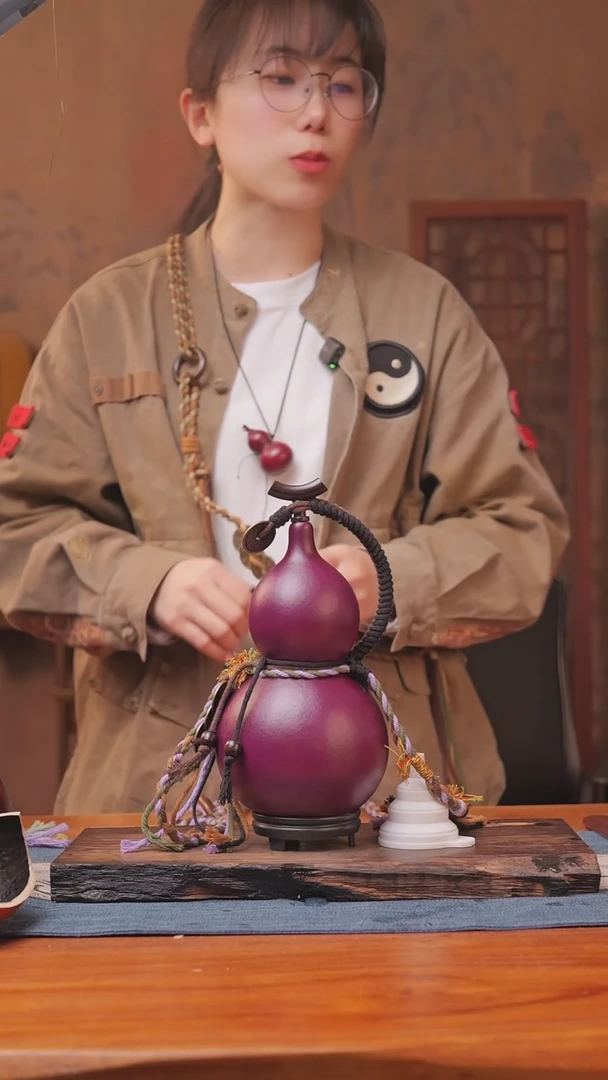 697号链接精品大漆葫芦现货现发[一物一拍]