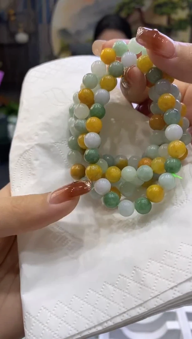 【闪购商品】翡翠手链未镶嵌00002607多样性发货