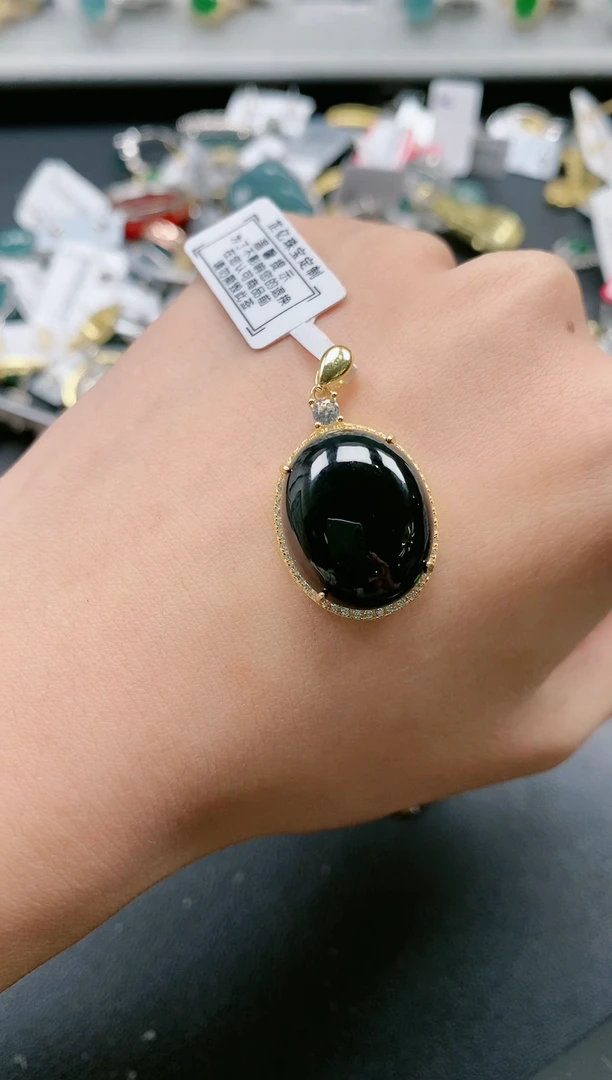【闪购商品】翡翠戒指银S925镶嵌11111