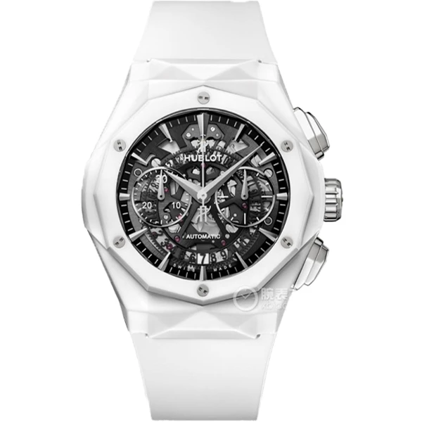 99新 Hublot/宇舶表 老佛爷/宇舶525/自动机械/21年电子全套/45mm