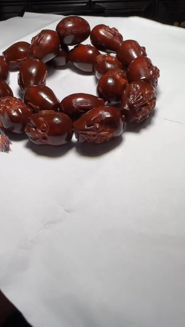 橄榄核手串/手链世***食十八罗汉