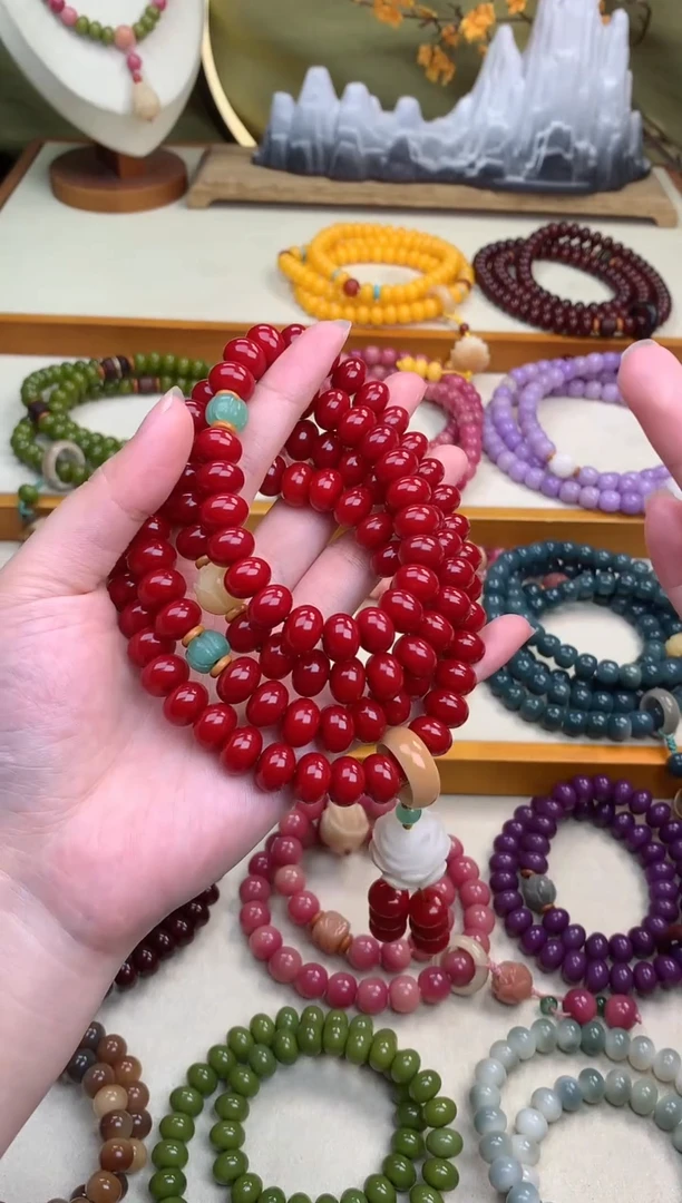 【闪购商品】白玉菩提手串红菩提