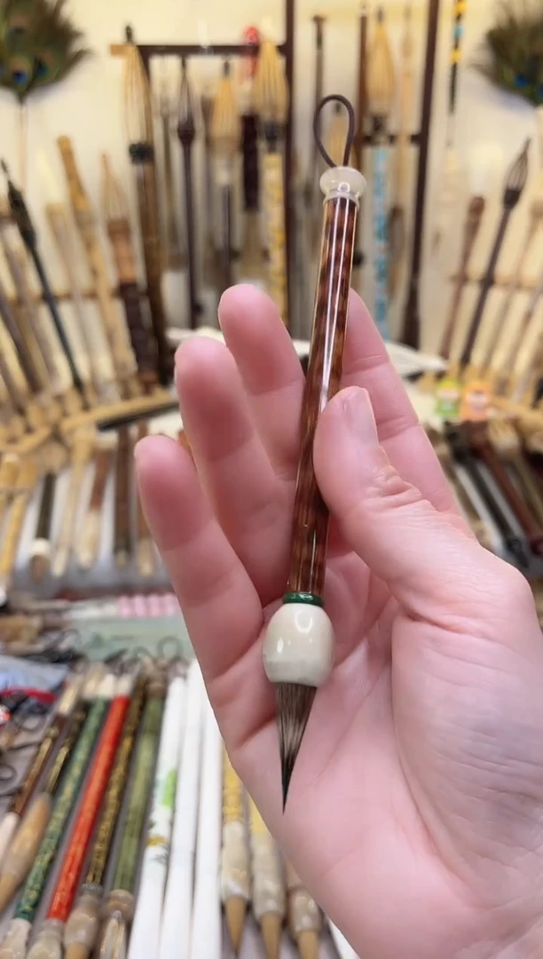 【清水试笔，拒绝蘸墨】墨舞笔庄毛笔1支