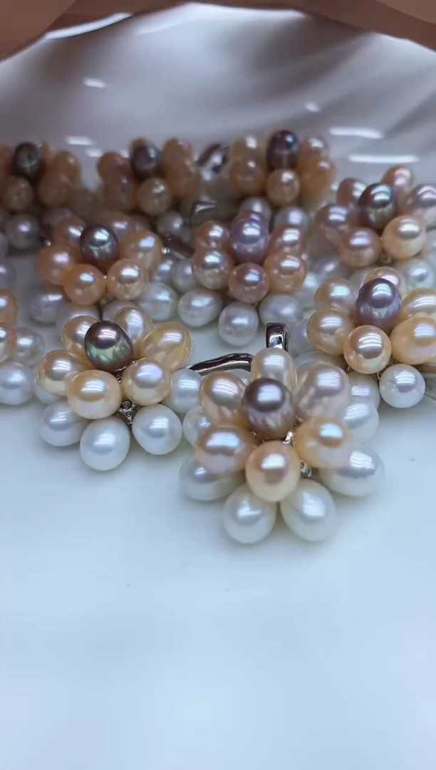 吊坠(不含链)未镶嵌淡水珍珠爆米花万能扣吊坠多样性发其一