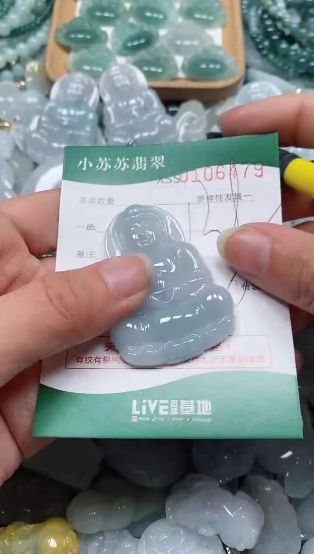 【闪购商品】翡翠颈饰未镶嵌闪购商品0106479