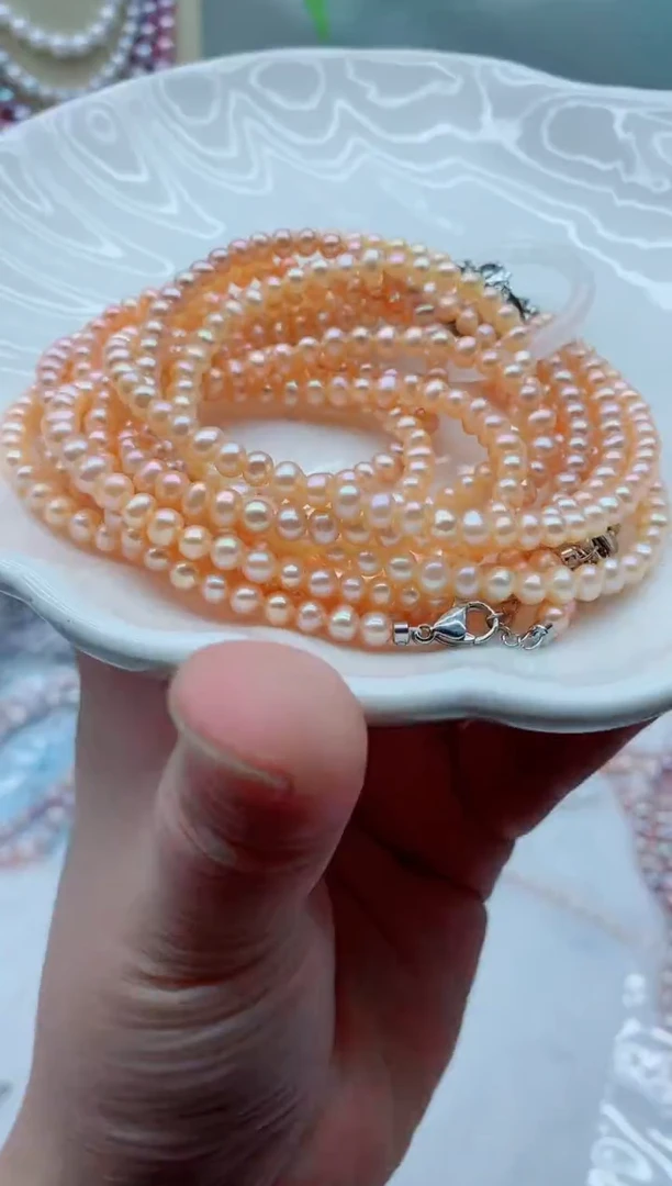 颈饰未镶嵌淡水珍珠多样性发其一（非无瑕）
