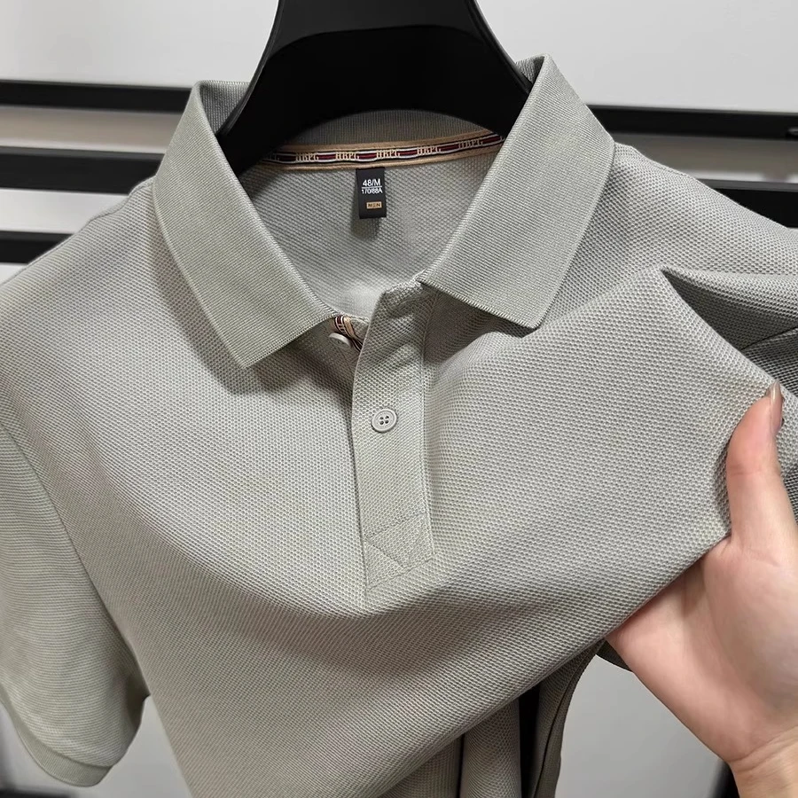 BOY NORMAN100%纯棉高端男士短袖polo衫夏季休闲t恤上衣时尚百搭