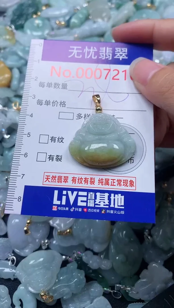 颈饰未镶嵌翡翠7210
