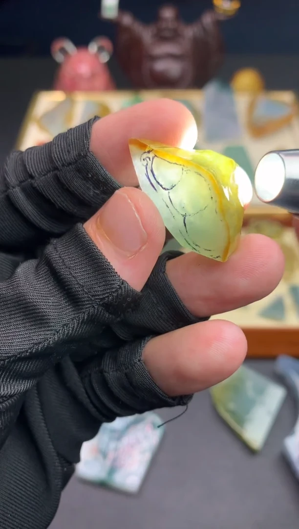 未镶嵌定制翡翠天然翡翠裸石（包工）
