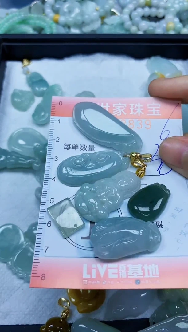 翡翠未镶嵌颈饰闪购0273839