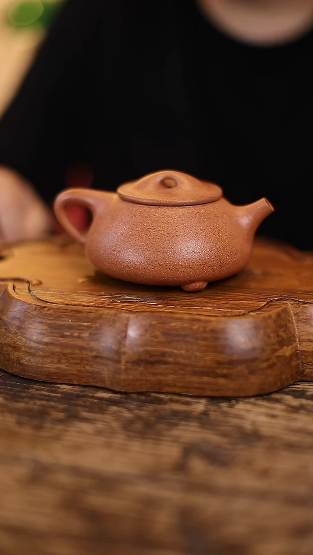 茶壶紫砂段泥景舟石瓢