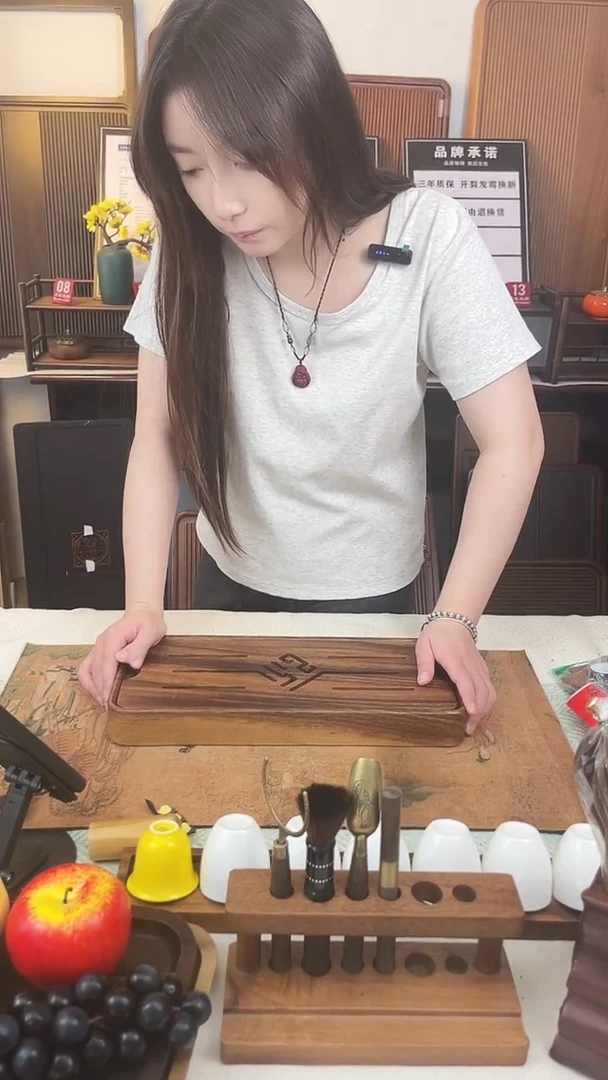 胡桃木有福38*15*4