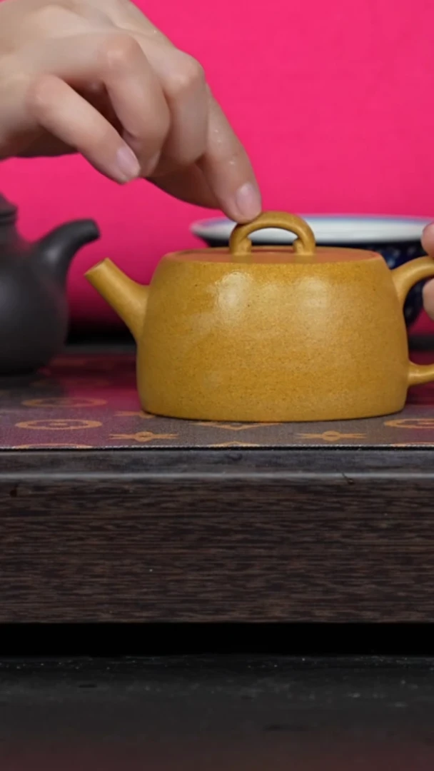 茶壶紫砂黄金段挚爱一生