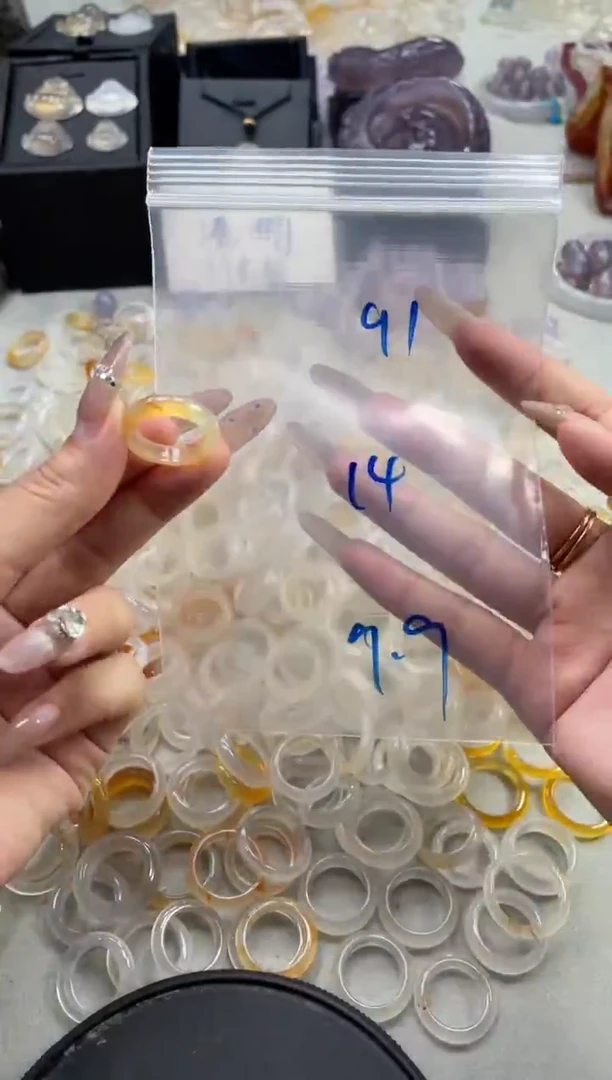 未镶嵌戒指玛瑙/玉髓91