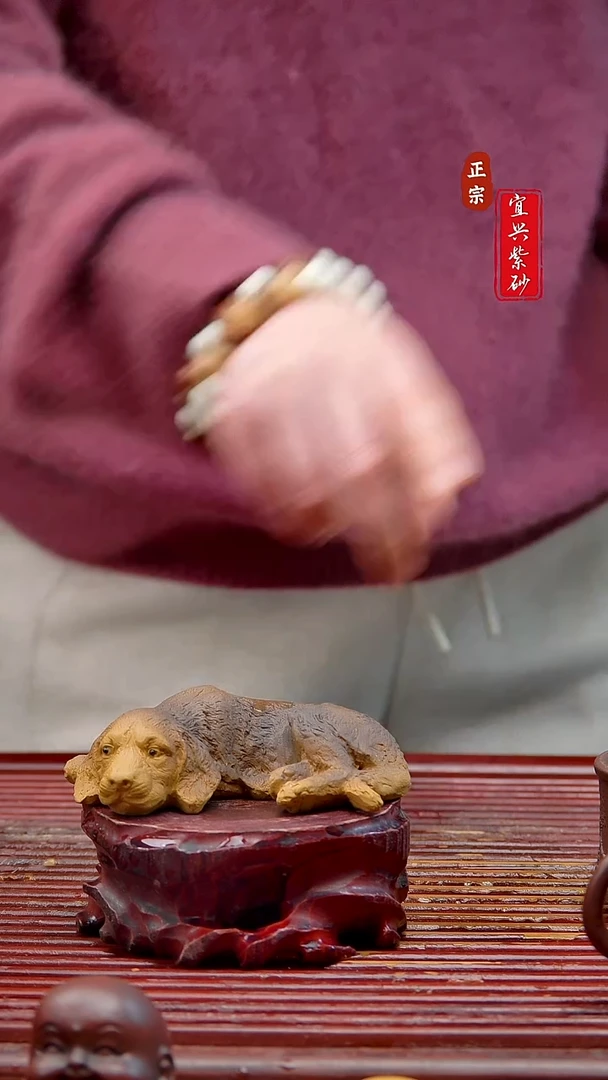紫砂茶宠宜兴紫砂茶宠摆件