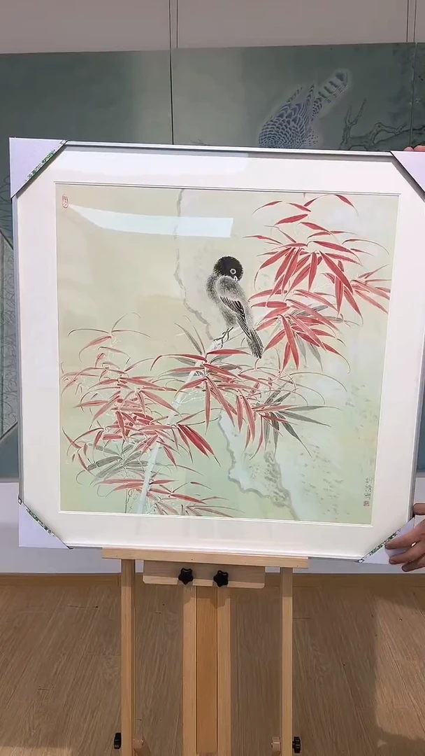 国画邹训精-4平尺-国画作品