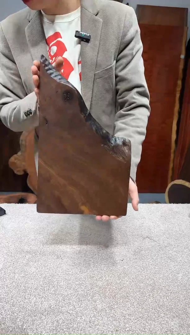 【闪购商品】风车木（黑檀木）尺寸40*24*2.5编号468