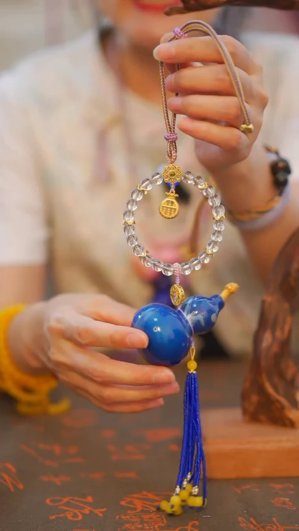 841非遗漆手艺工天然葫芦文玩福禄