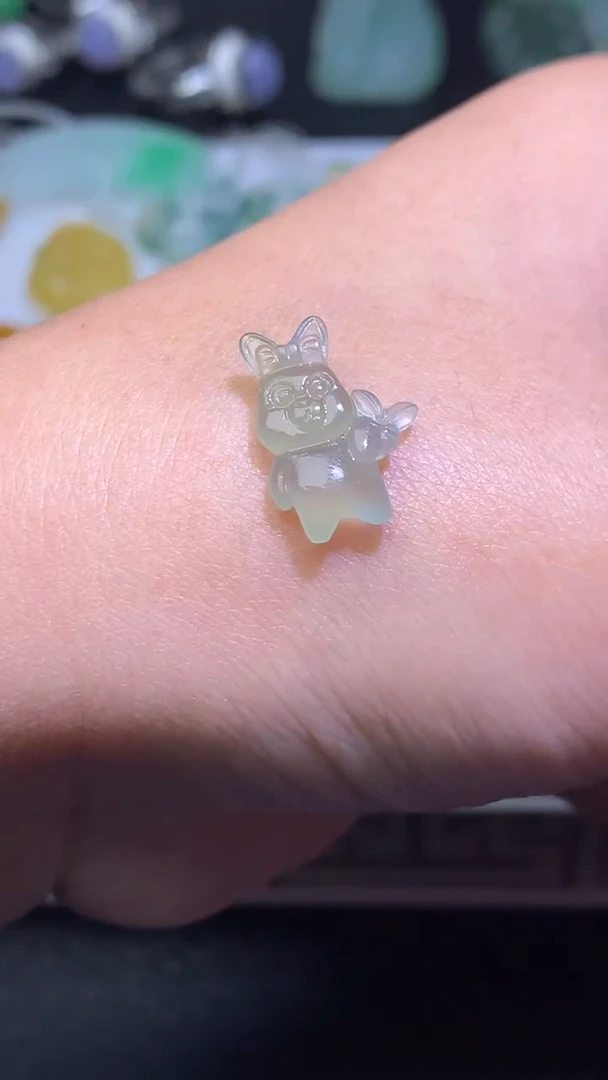 未镶嵌定制翡翠毛货