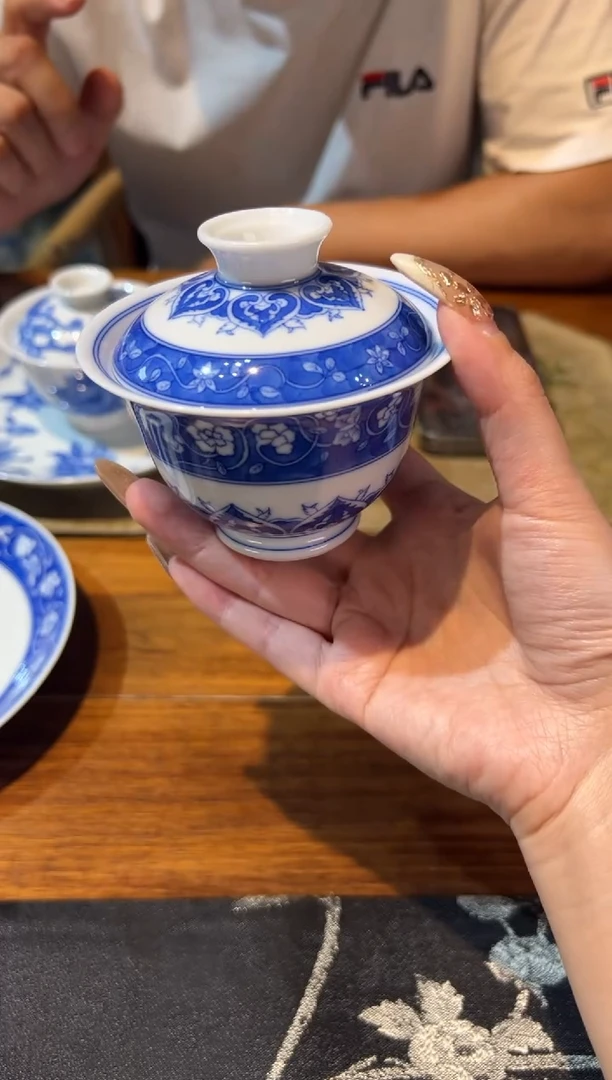 瓷片竹林草堂