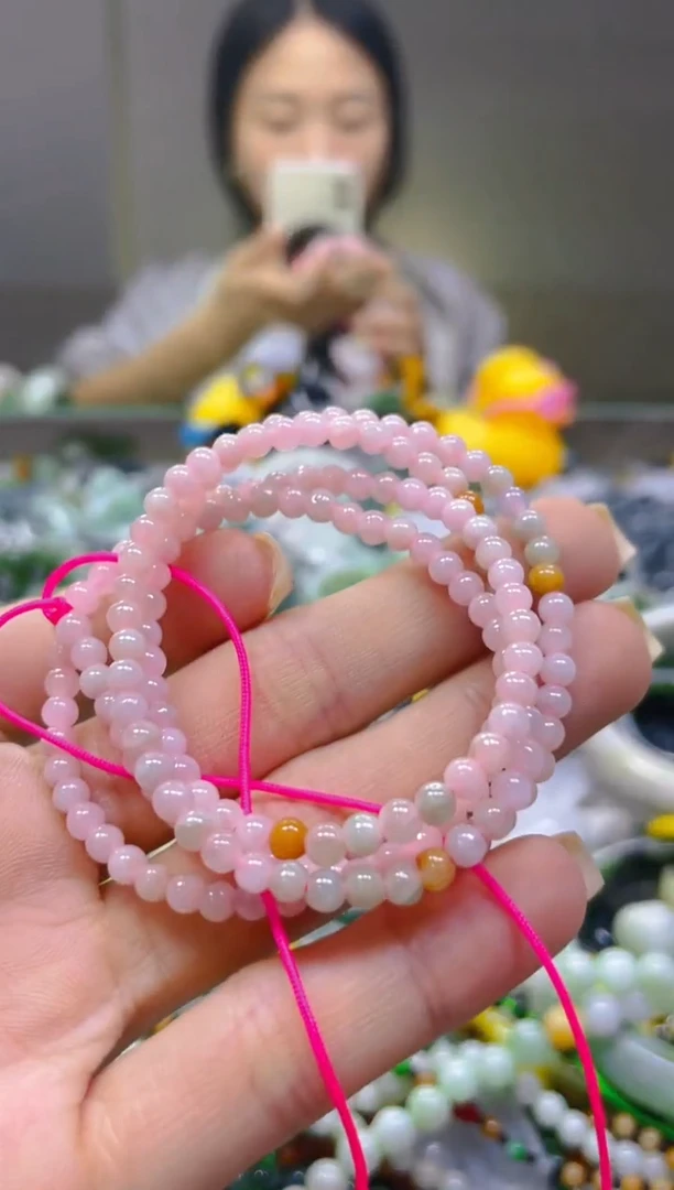 翡翠未镶嵌颈饰3MM/C/翡翠A货一图一物