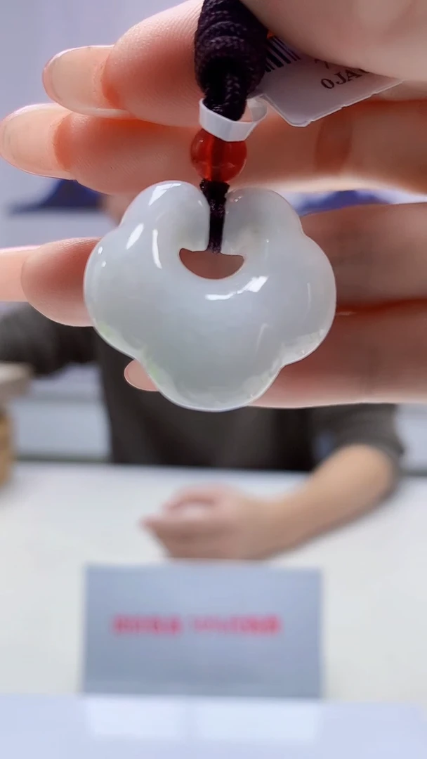 【闪购商品】翡翠颈饰未镶嵌1502DD-jj166锁牌