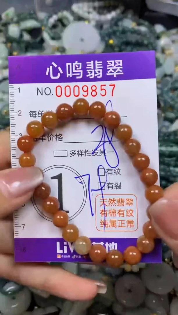 翡翠未镶嵌颈饰闪购009857