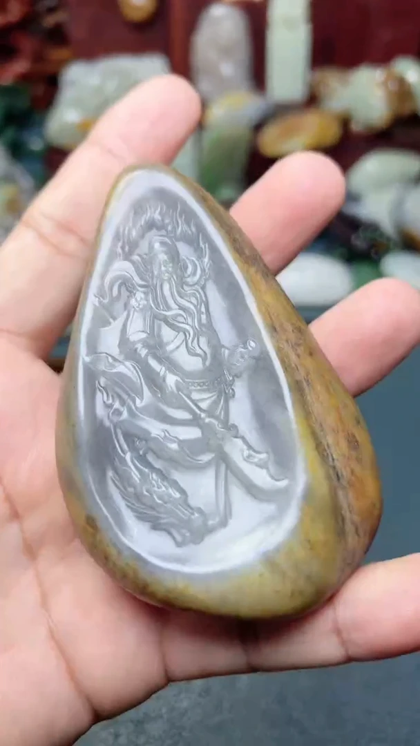 未镶嵌和田玉把件-