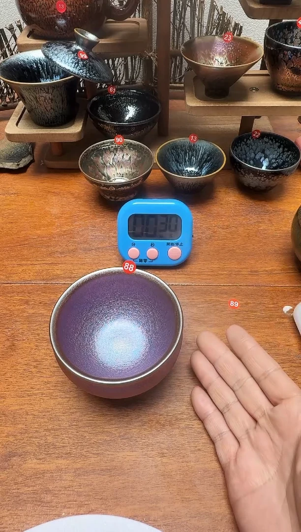 茶盏一*88号建盏工匠茶器