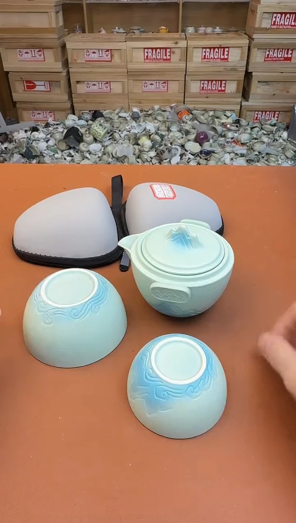 旅行有些茶具有瑕疵介意勿拍，直播样品清活都是孤品亏本卖
