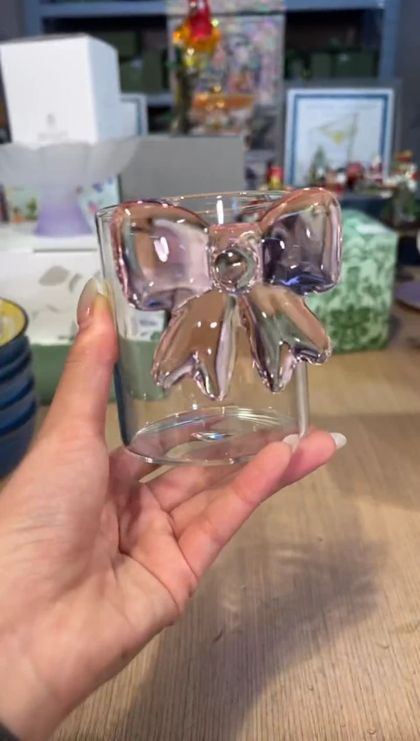 【闪购商品】杯8蝴蝶结马克