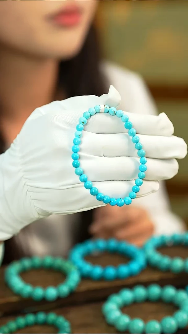 未镶嵌绿松石手串圆珠