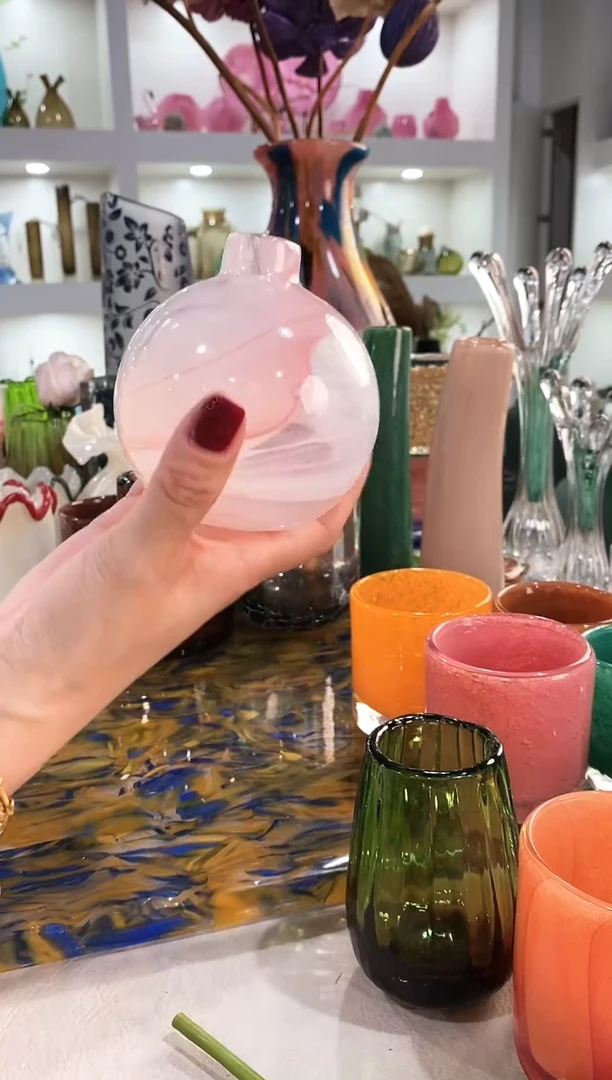 l**g慕忆家手作琉璃花瓶