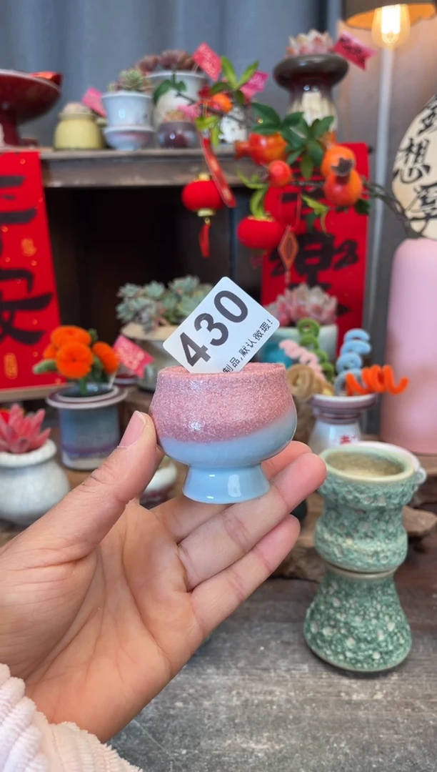 【闪购商品】摆件430知木小芳花盆