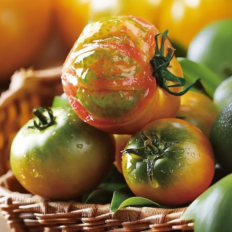 碱地草莓水果柿子富含维生素c小小果新鲜铁皮