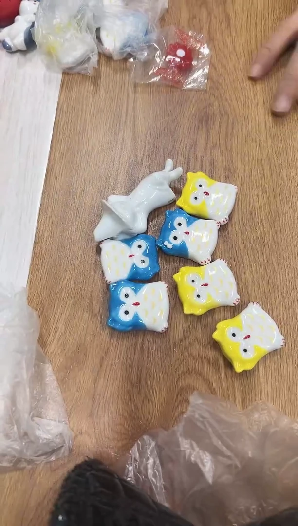 瓷片小丸子孤品瑕疵A341