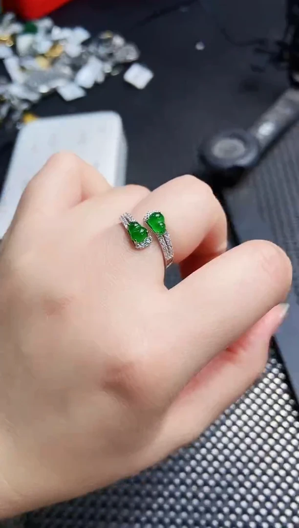 【闪购商品】翡翠戒指未镶嵌11111111