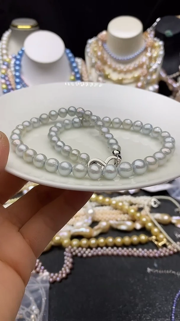 颈饰未镶嵌淡水珍珠多人