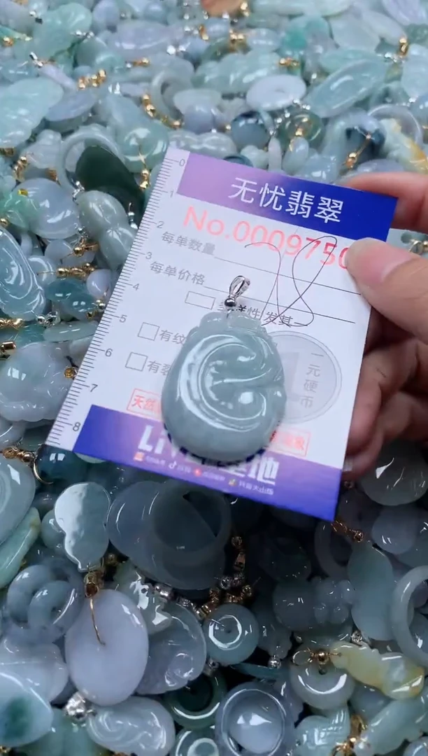 翡翠未镶嵌吊坠(不含链)9750