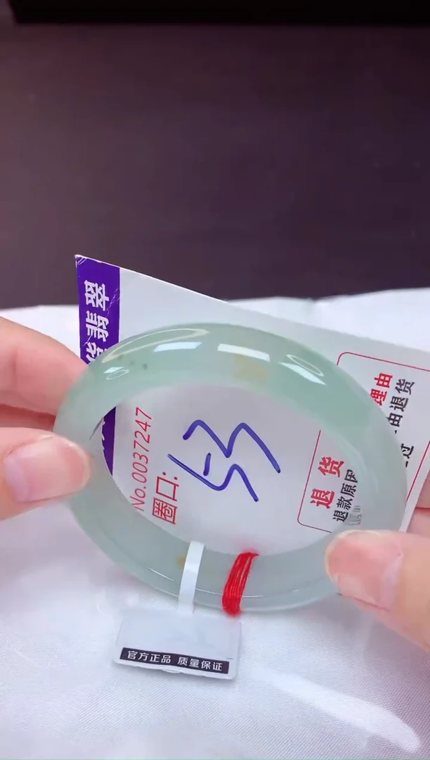未镶嵌手镯翡翠53（48小时鉴赏期 ）