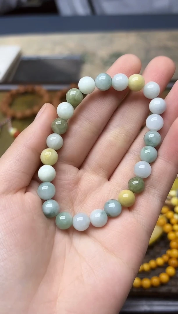 未镶嵌挂件翡翠翡翠手串YX