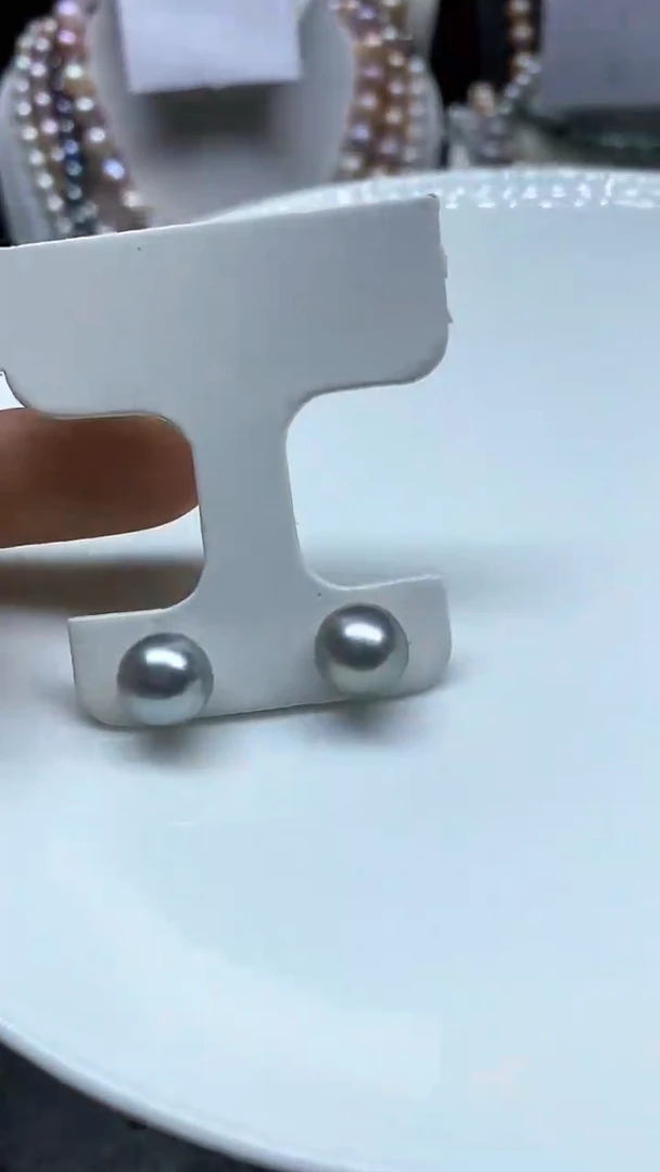 【闪购商品】淡水珍珠耳饰未镶嵌多人