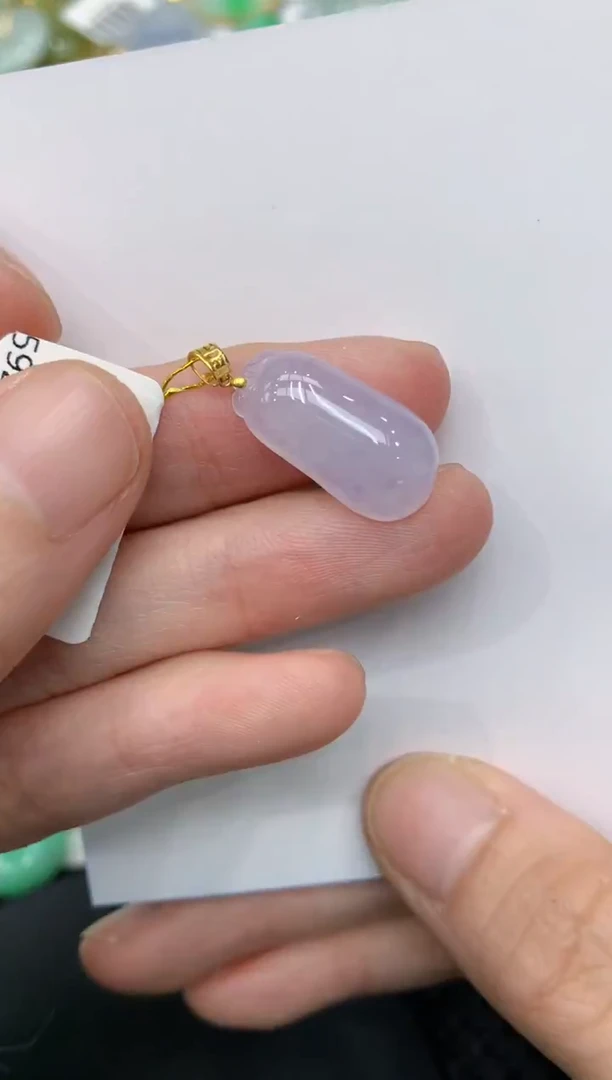 【闪购商品】翡翠颈饰18K金镶嵌11111111